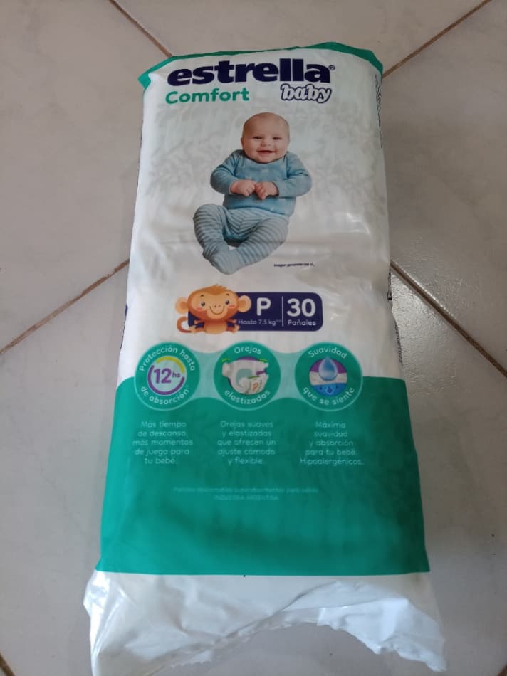 Pañal Estrella Común
