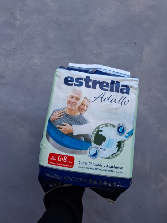 Pañal Estrella adulto